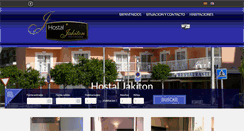 Desktop Screenshot of hostaljakiton.es