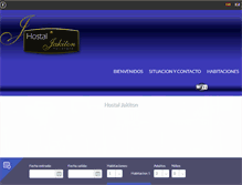 Tablet Screenshot of hostaljakiton.es